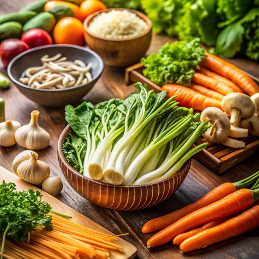 Щарених Povrtni Ramьn s Đumbirskim Bouillonom